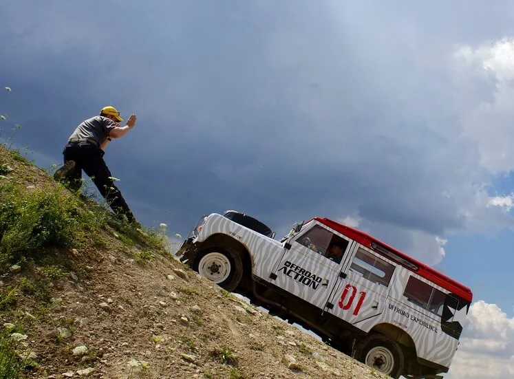 Land Rover off-road trénink - 4 hodiny