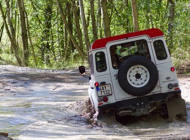 Land Rover off-road trénink - 4 hodiny