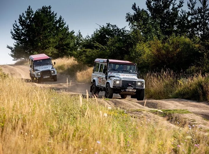 Land Rover off-road trénink - 4 hodiny