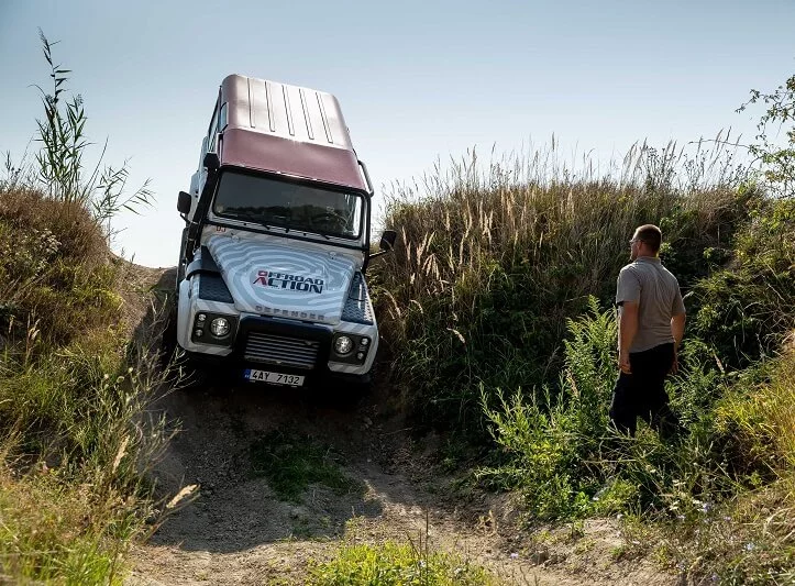 Land Rover off-road trénink - 4 hodiny