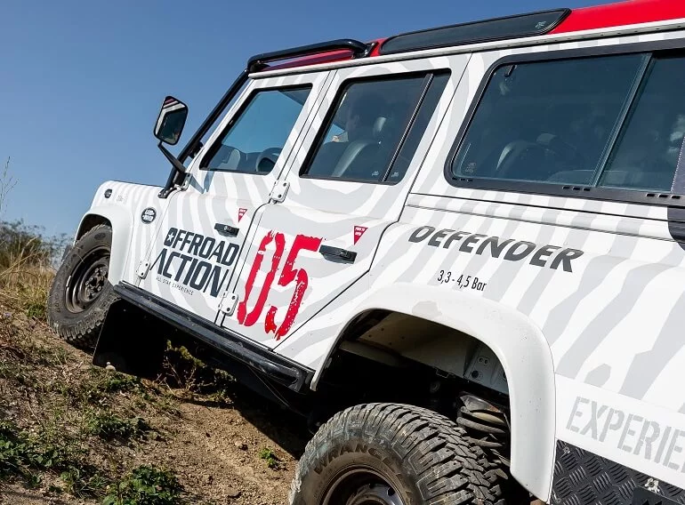 Land Rover off-road trénink - 4 hodiny