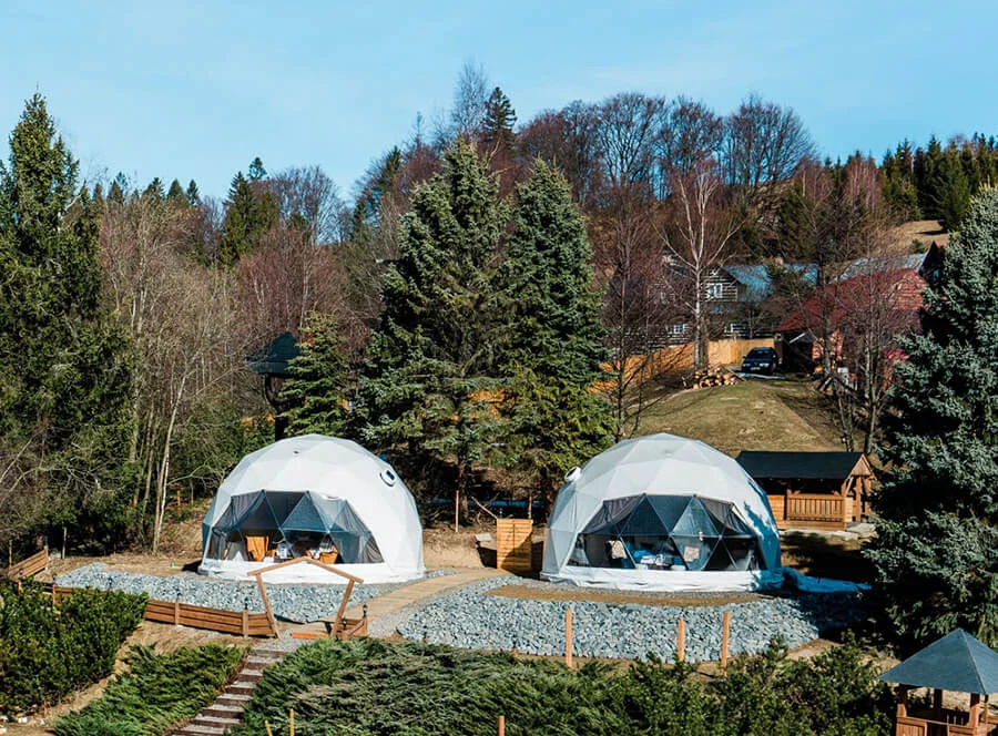 Noc v Glamping Bahenec