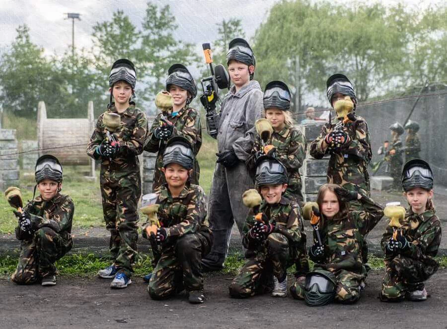 Junior Paintball pro dva