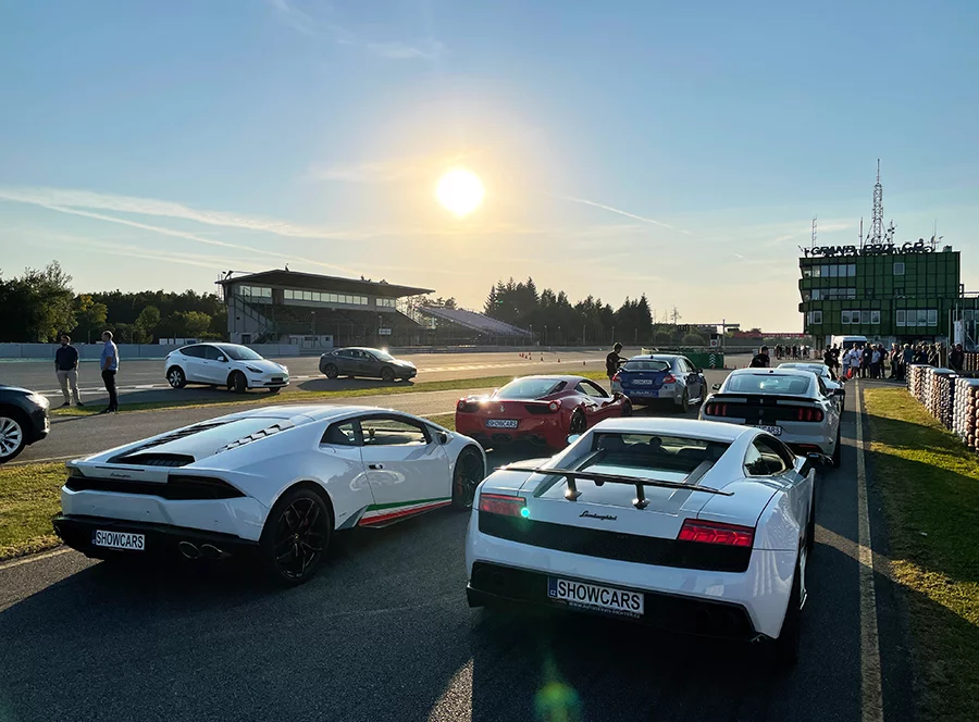 Jízda v Lamborghini na polygonu Most - 4 kola