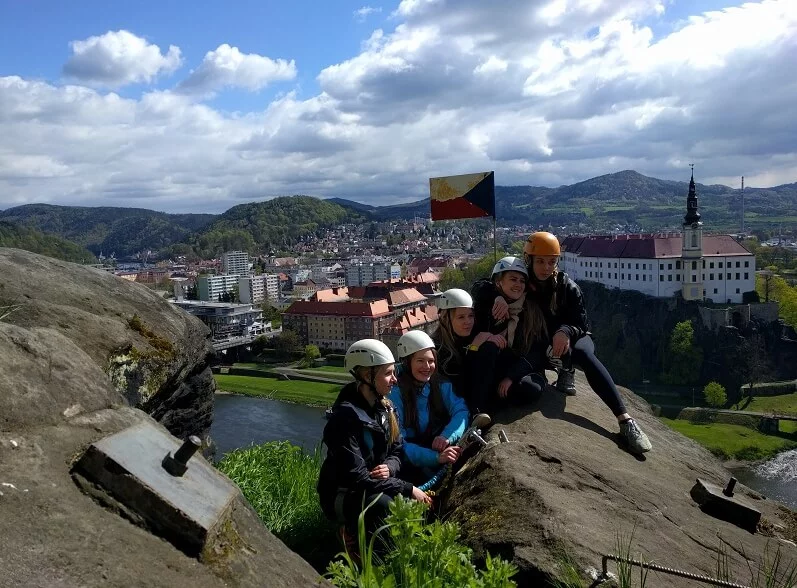 Via Ferrata v Děčíně s průvodcem