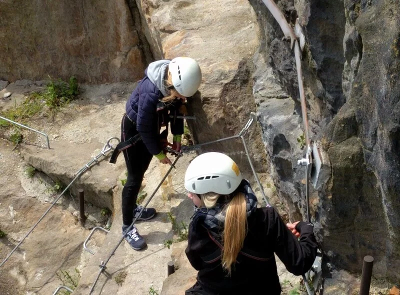 Via Ferrata v Děčíně s průvodcem