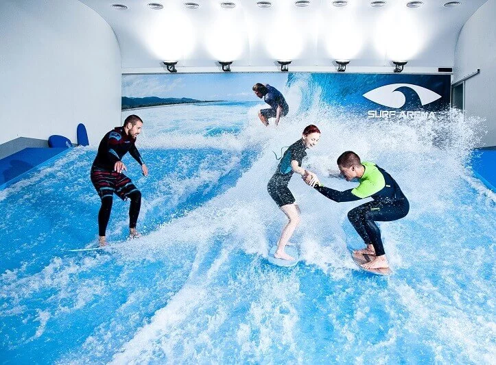 Indoor surfing - Surf Arena
