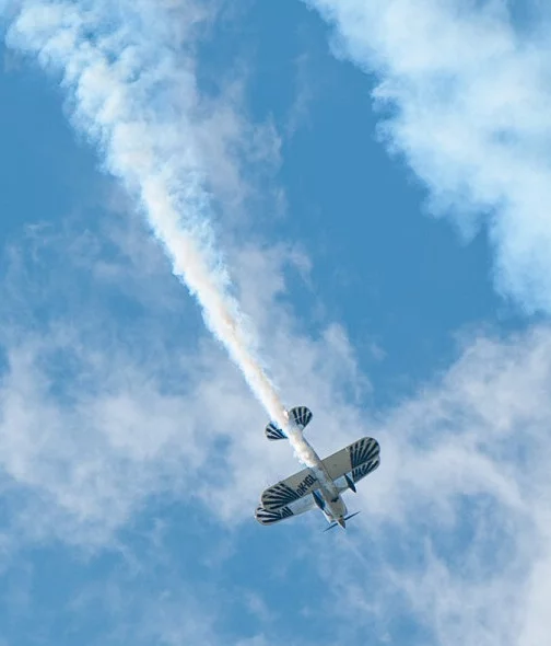 Akrobatický let v závoďáku Eagle