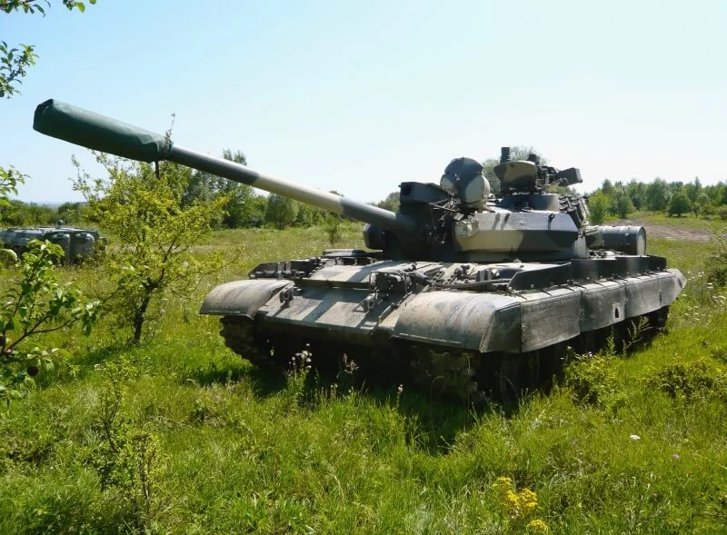 Řízení bojového tanku T-55 - standard