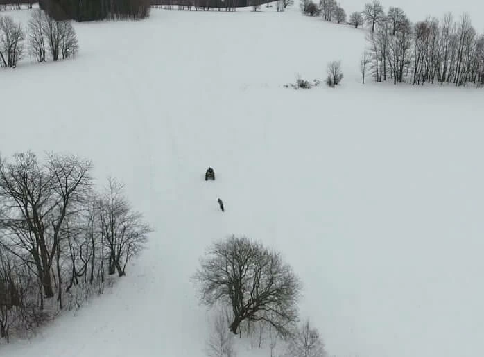 Adrenalinový motoskijöring
