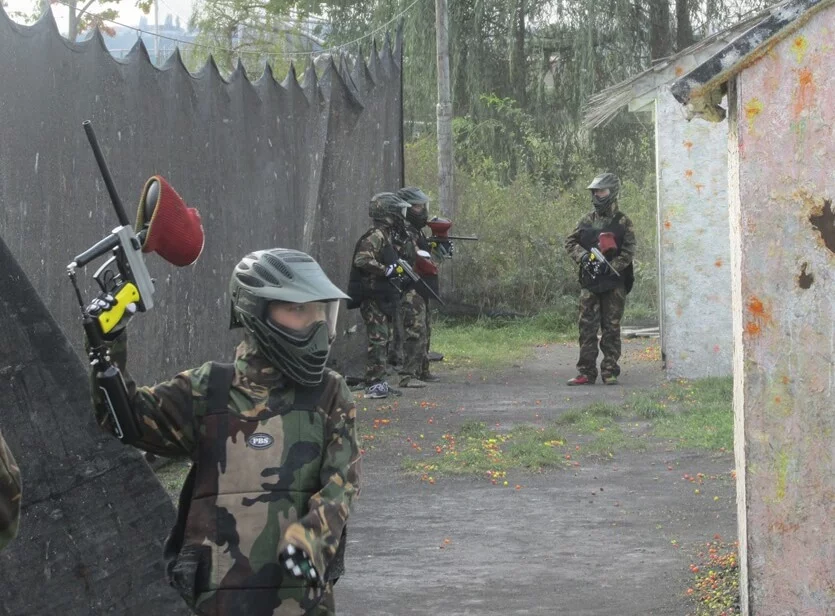 Junior Paintball pro šest hráčů