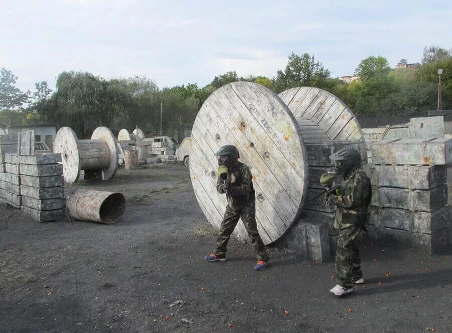 Junior Paintball pro šest hráčů