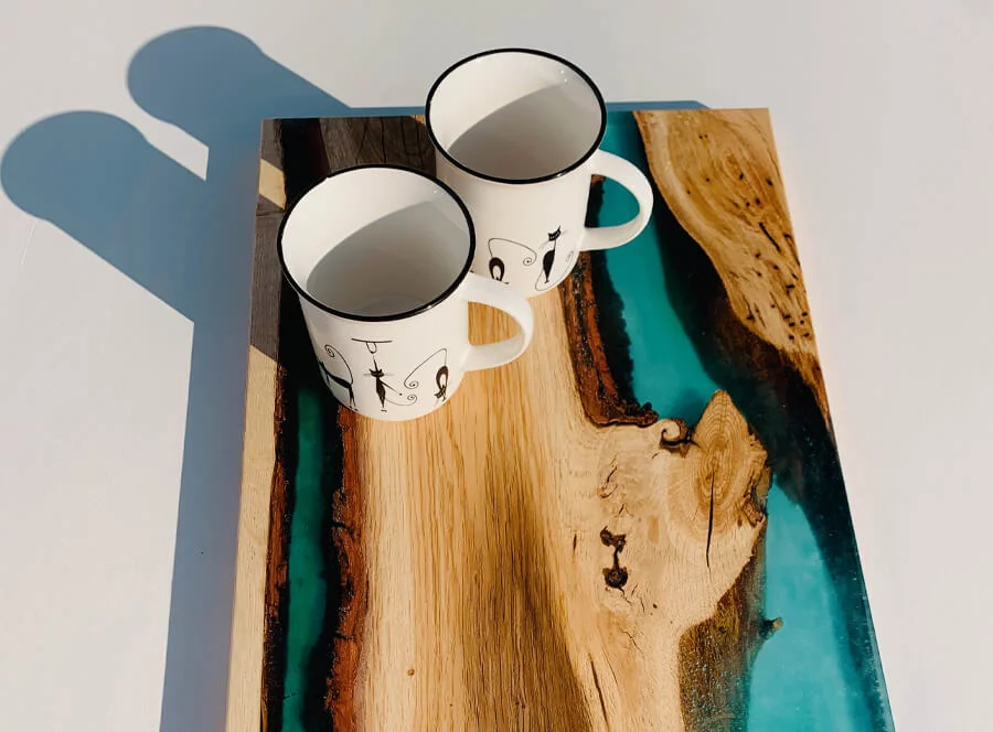 Workshop: výroba ze dřeva a epoxidu