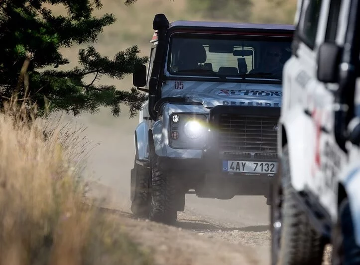 Land Rover off-road trénink - 4 hodiny