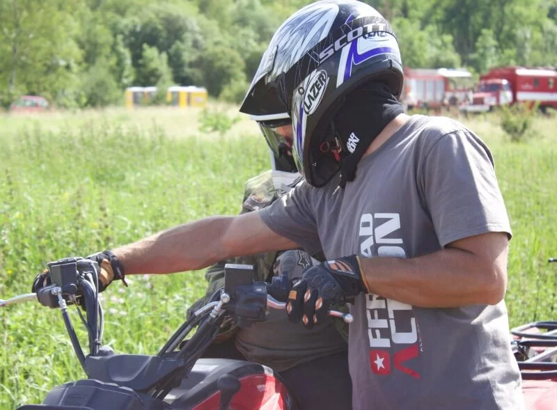 Adrenalinová jízda na čtyřkolce