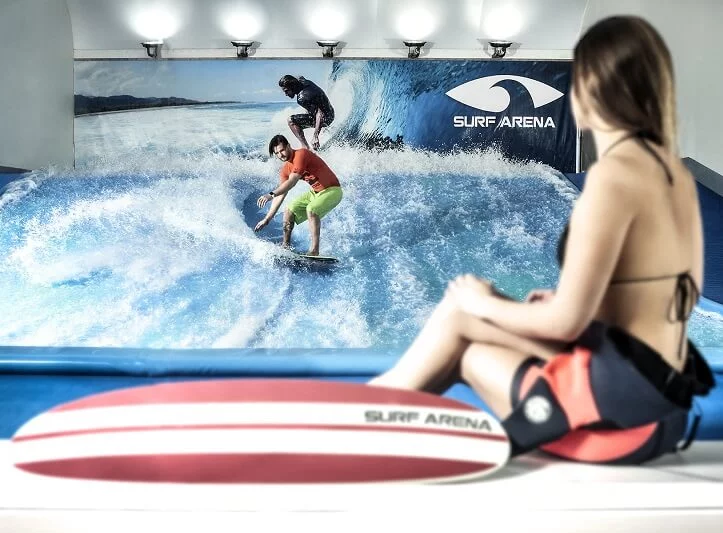 Indoor surfing pro dva