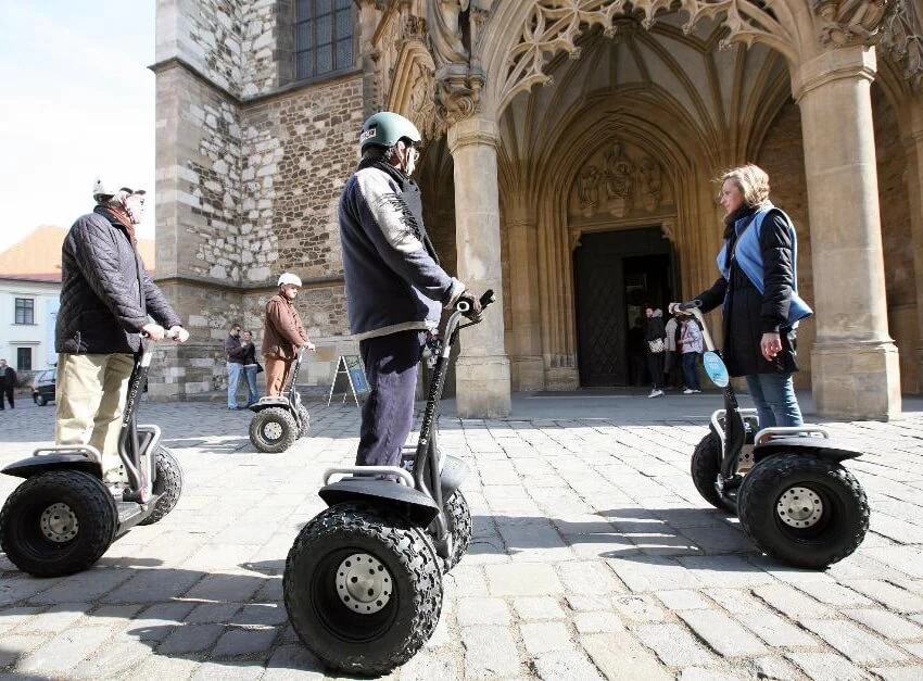 Segway projížďka Brnem