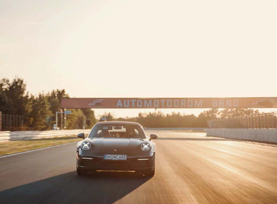 Jízda v Porsche 911 Carrera TARGA 4 na polygonu BRNO