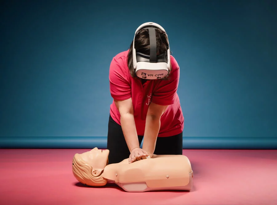 Kurz první pomoci ve virtuální realitě