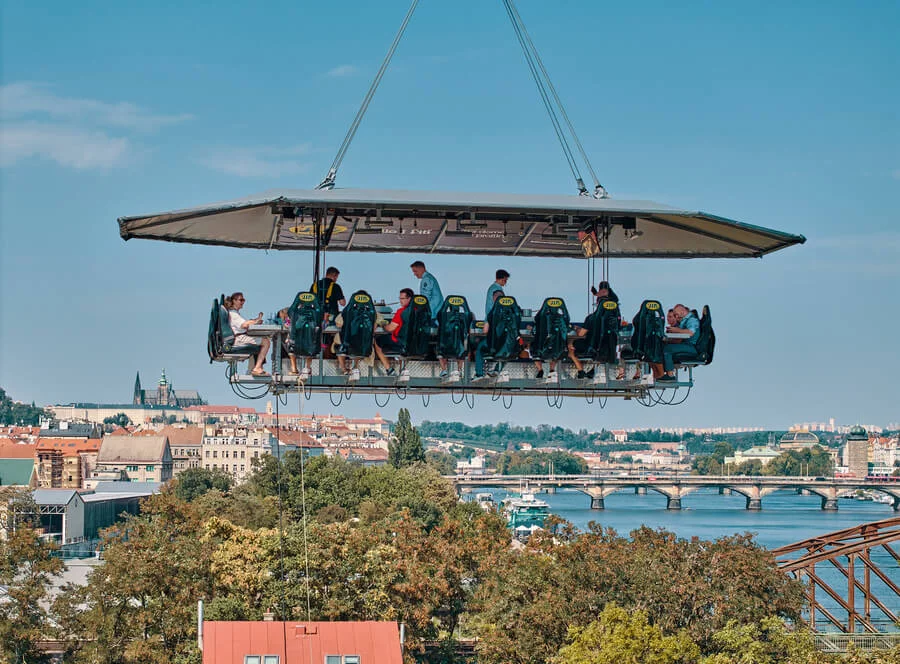 Tapas v oblacích pro dva