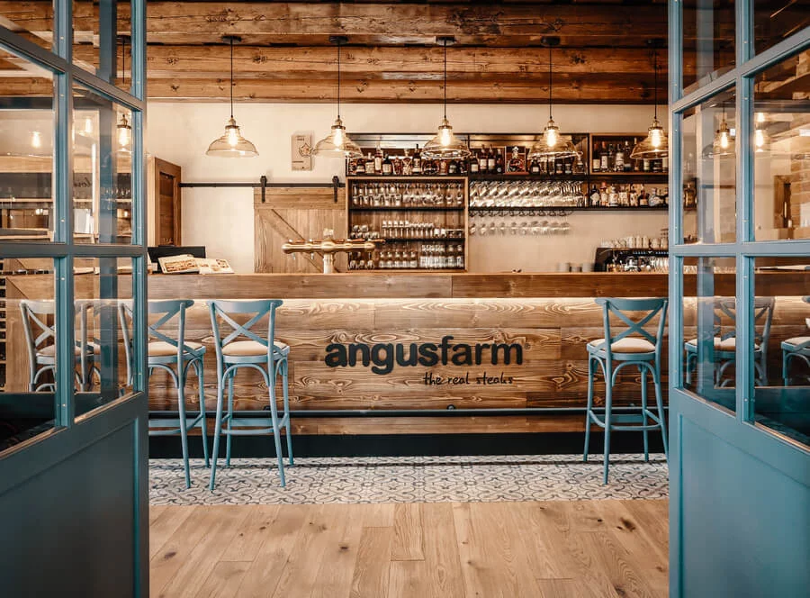 Angusfarm - večeře 