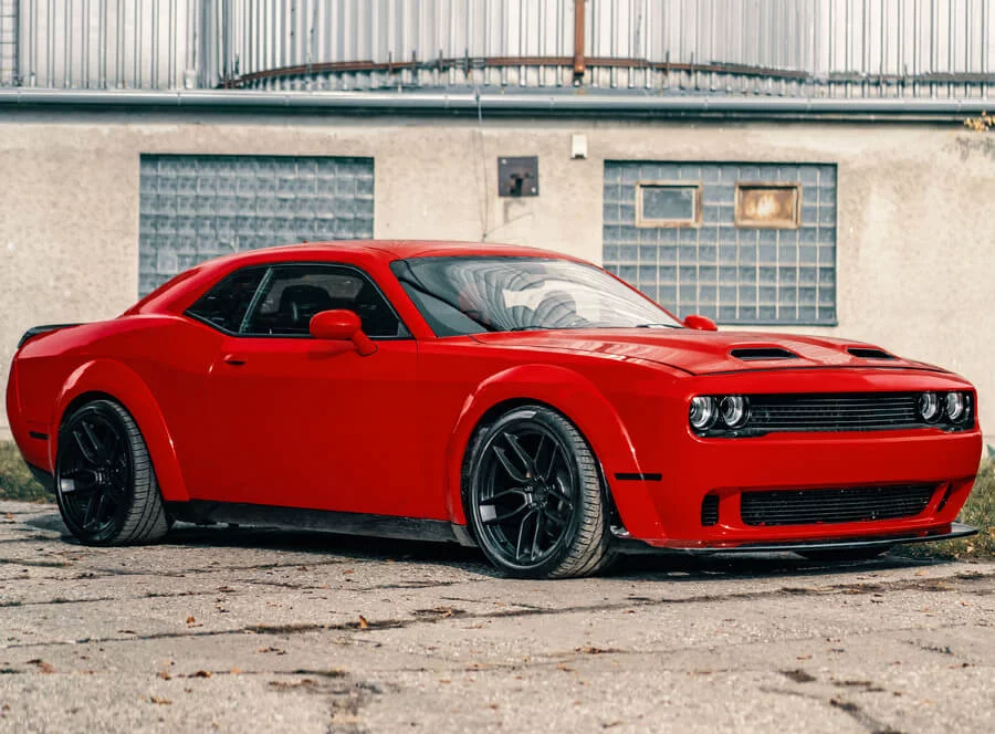 Jízda v Dodge Challengeru s manuálním řízením