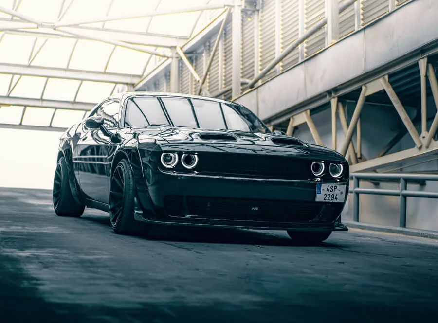 Jízda v Dodge Challenger Widebody