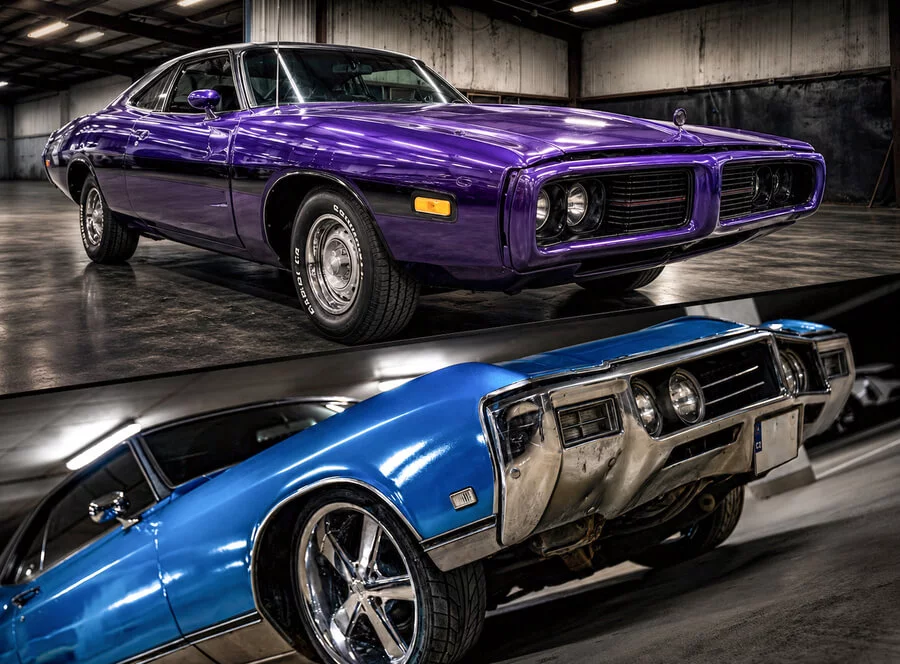 Jízda v americkém veteránu: Dodge Charger nebo Buick Riviera