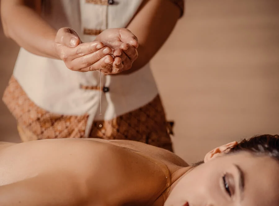 Olejová relaxační masáž