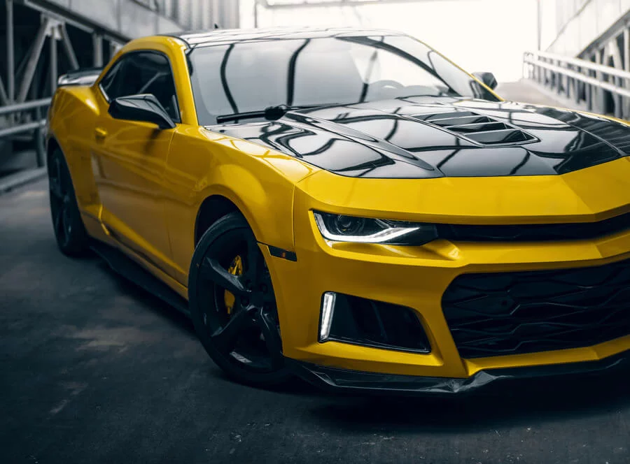 Pronájem Chevroletu Camaro SS: zlatá edice
