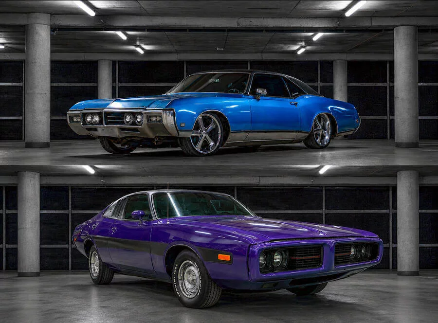Pronájem amerického veteránu: Dodge Charger nebo Buick Riviera