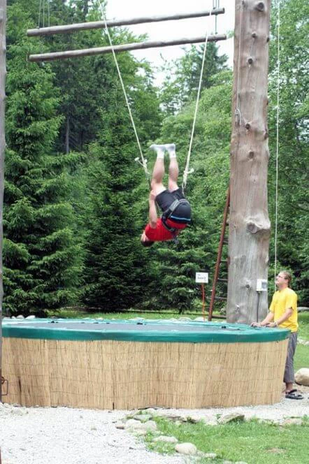 Lanový park a baby park