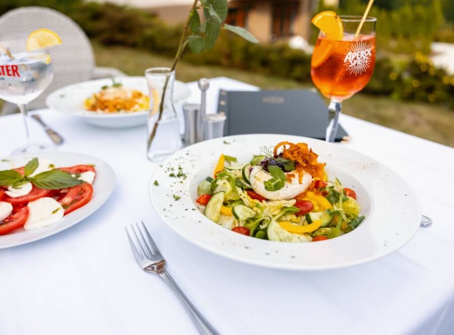 4chodové degustační menu v Krušných horách