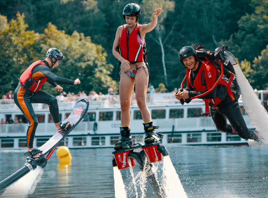 Univerzální poukaz na Flyboarding, Hoverboard, Jetpack